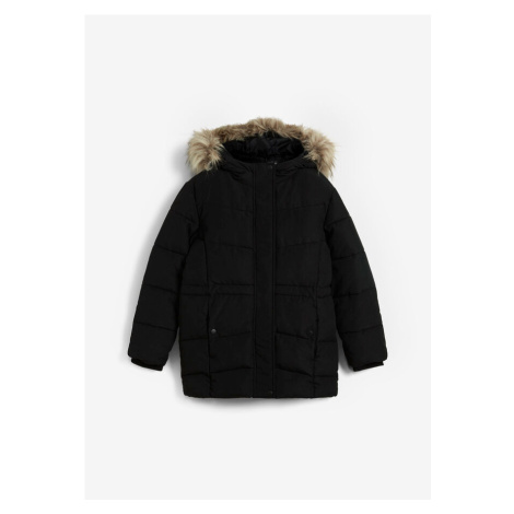 Dievčenská zimná bunda parka s kapucňou bonprix