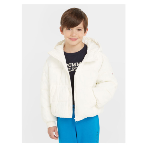 Tommy Hilfiger Zimné bundy New York KG0KG07551 Biela Relaxed Fit