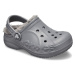 Crocs BAYA LINED CLOG T Detské šľapky, sivá, veľkosť 23/24