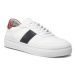 Tommy Hilfiger Sneakersy Premium Cupsole Stripe FM0FM04284 Biela