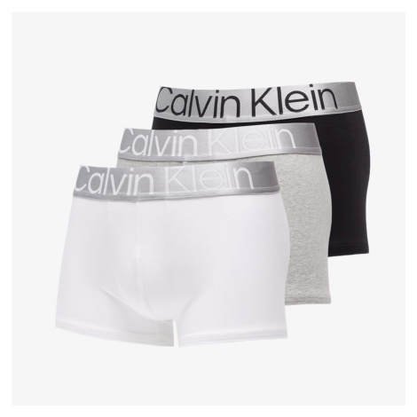 Calvin Klein Ckr Steel Cotton Trunk 3-Pack Black/ White/ Grey Heather