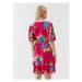Lauren Ralph Lauren Každodenné šaty 250903040001 Ružová Regular Fit