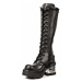 topánky kožené NEW ROCK 14-eye Boots (236-S1) Čierna
