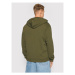 Reebok Mikina Cl Camping Graphic Hoodie GS4194 Zelená Relaxed Fit