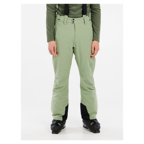 Zelené pánske športové zimné nohavice