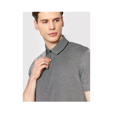 Selected Homme Polokošeľa Leroy 16082844 Sivá Regular Fit