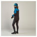 Dámska zimná bunda na horskú cyklistiku tyrkysovo-čierna
