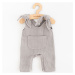 Dojčenské mušelínové zahradníčky New Baby Comfort clothes sivá 74 , 20C53355