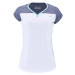 Dámské tričko Babolat Play Cap Sleeve Top Women White/Blue L