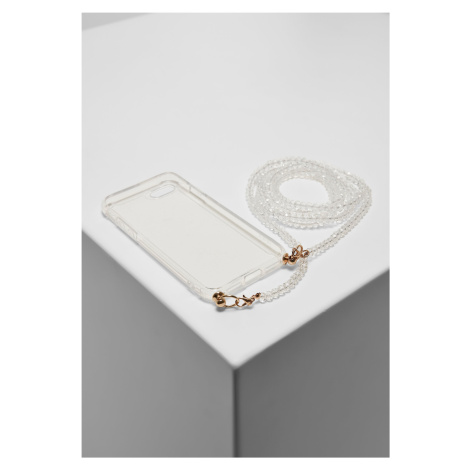 Phone Case with Pearl Necklace I Phone 6/7/8 Transparent