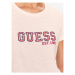 Guess Tričko W3YI35 K8G01 Ružová Regular Fit