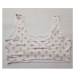 Dámský Crop Top Meméme Polka Dot Chamomile Farba: Biela