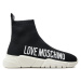 LOVE MOSCHINO Sneakersy JA15433G1IIZ6000 Čierna