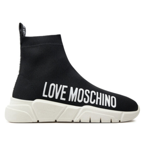 LOVE MOSCHINO Sneakersy JA15433G1IIZ6000 Čierna