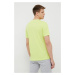 Bavlnené tričko RefrigiWear zelená farba, s potlačou