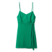 MANGO Letné šaty 'LARI'  zelená