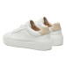 Calvin Klein Sneakersy Ff Cupsole Lace Up W/Ml Lth HW0HW02202 Biela