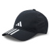 Adidas Šiltovka 3-Stripes AEROREADY Running Training Baseball Cap IC6520 Čierna