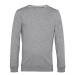 B&amp;C Unisex tričko s dlhým rukávom WU31B Heather Grey