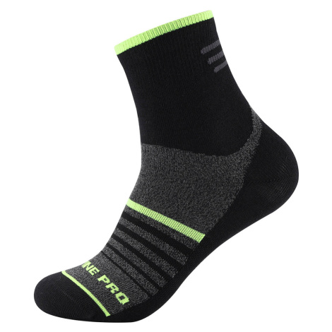 Alpine Pro Kaire Unisex športové ponožky USCA070 reflexná žltá