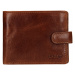 Pánska kožená peňaženka Lagen Mareto - svetlo hnedá