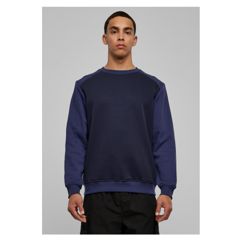 2-Tone Fake Raglan Crew Midnight/Dark Blue Urban Classics