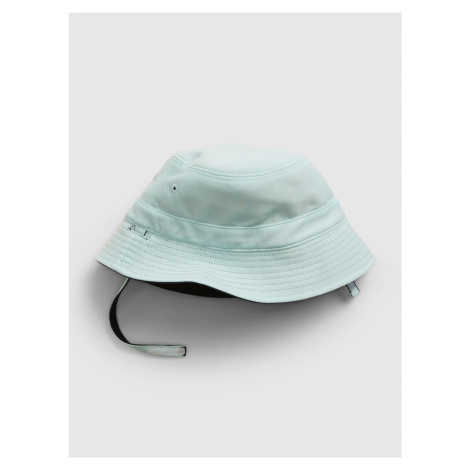 GAP Baby klobouk recycled reversible swim bucket hat Modrá
