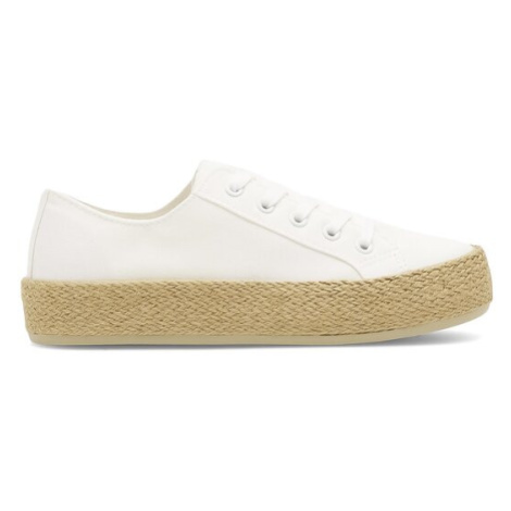 DeeZee Espadrilky WS19130-3 Biela