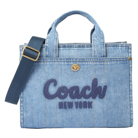 COACH Kabelka  modrá denim / modrofialová