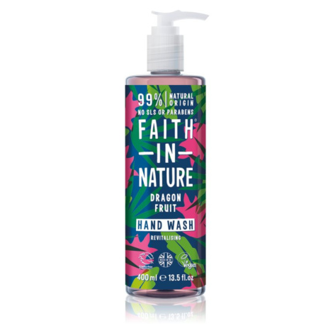 Faith In Nature Dragon Fruit prírodné tekuté mydlo na ruky s revitalizačným účinkom