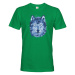 Pánské tričko s potlačou vlka - darček pre milovníkov vlka