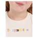 Svetloružové dievčenské tričko Tommy Hilfiger