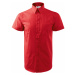 Malfini Shirt short sleeve Pánska košeľa 207 červená