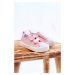 Kids fabric sneakers with Velcro BIG STAR KK374083 Pink