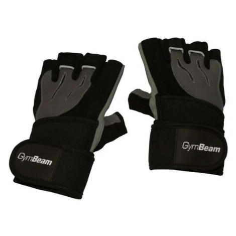 Gymbeam fitness rukavice ronnie xs čierna sivá