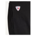 Rossignol Teplákové nohavice Black RLKMP13 Čierna Regular Fit
