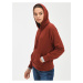 Červená dámska mikina fleece hoodie GAP