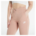 Nike Sportswear Essential Women's Fleece Pants Rose Whisper/ White
