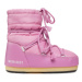 Dievčenské nízke zimné topánky MOON BOOT Light Low Nylon Jr pink