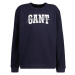 MIKINA GANT GANT ARCH SCRIPT C-NECK EVENING BLUE