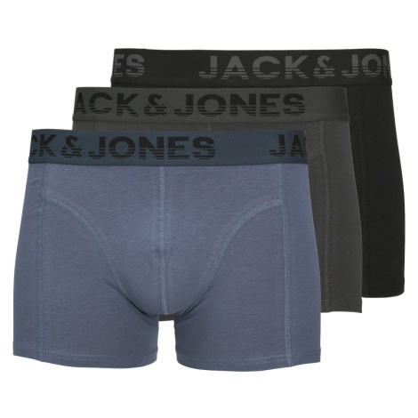 Jack&Jones 3 PACK - pánske boxerky JACSHADE 12250607 Black XXL Jack & Jones