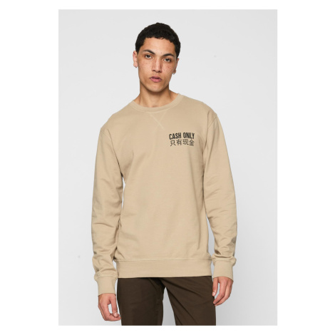 Cash only Crewneck darksand mister tee