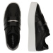 Calvin Klein Slip-on obuv  čierna / strieborná
