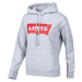 Levi's&reg; GRAPHIC STANDARD HOODIE BATWIN Dámska mikina, sivá, veľkosť