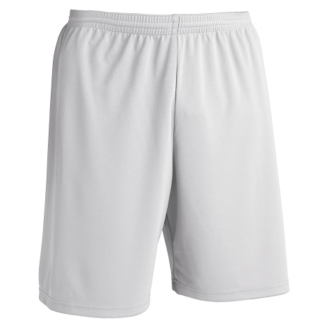 Futbalové šortky pre dospelých f100 biele KIPSTA