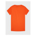 Napapijri Tričko S-Box NP0A4G4P M Oranžová Regular Fit