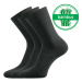 Ponožky LONKA Badon-a tmavo šedé 3 páry 100172