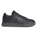 Juniorská rekreačná obuv ADIDAS Grand Court Camouflage carbon grey four core black