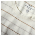 Pánske trekingové tričko Travel 500 s krátkym rukávom z vlny merino biele