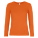 B&amp;C Dámske tričko s dlhým rukávom TW08T Urban Orange